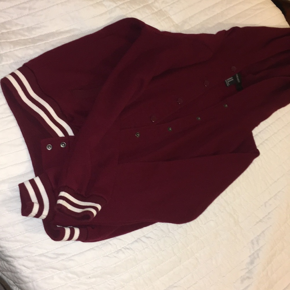 Letterman Jacket (maroon)